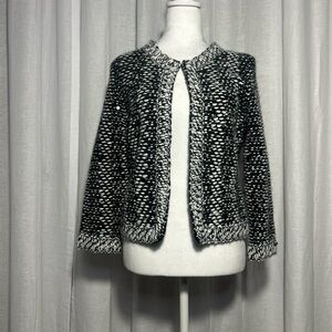 Dana Buchman Angora Wool Cardigan